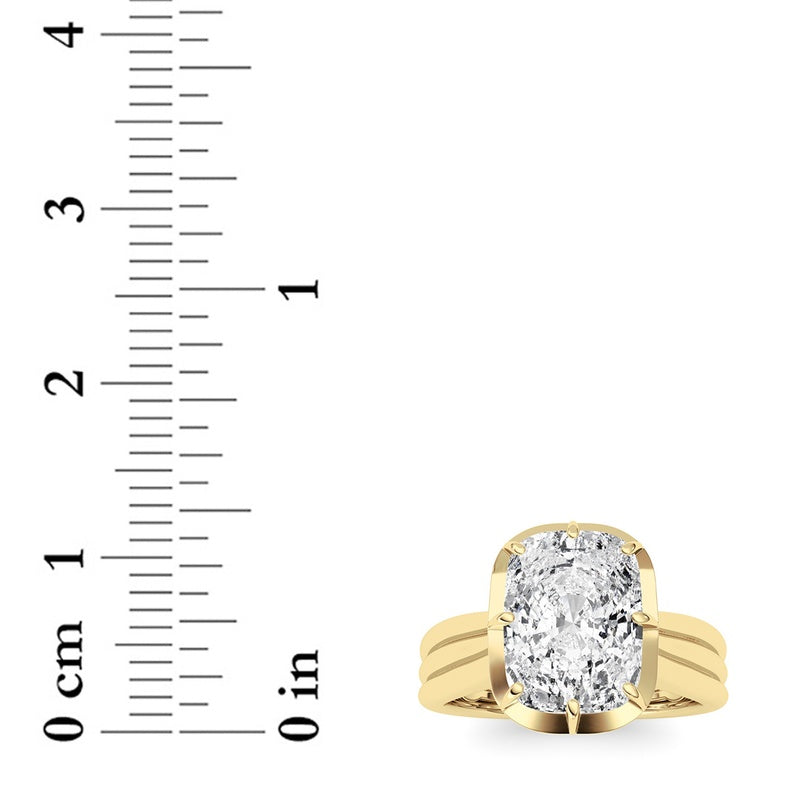 14K White Gold Ring KJ02491R.CE-3-21F