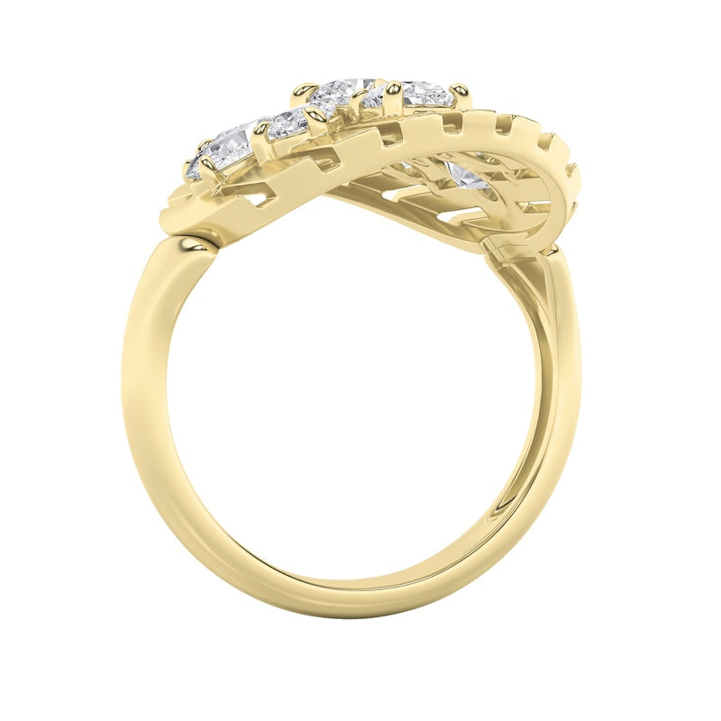 14K White Gold Ring KJ01893R.RD-2-21F