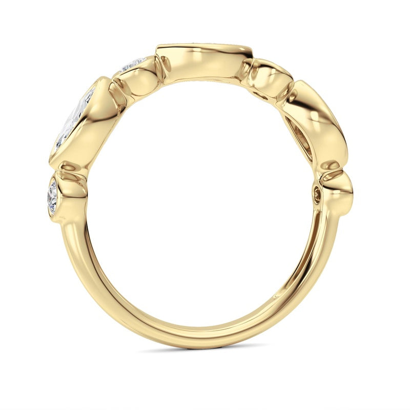 14K White Gold Ring KJ02348R.MQ-1-21F