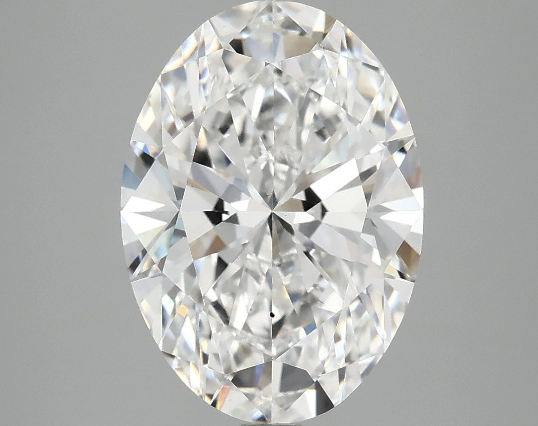 3.78 ct OV Lab-Grown Diamond · D / VS2 · IGI