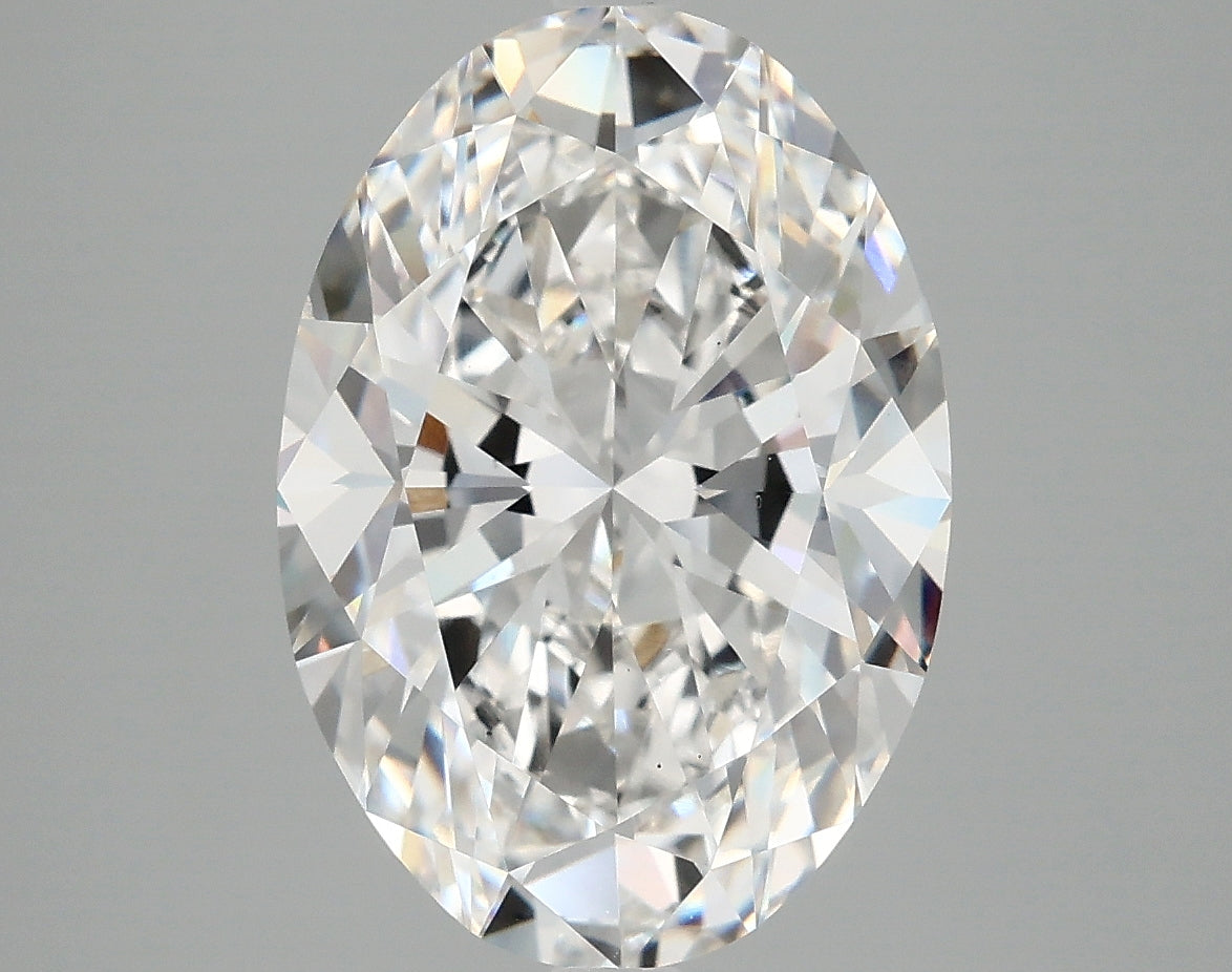 5.09 ct OV Lab-Grown Diamond · F / VS2 · IGI