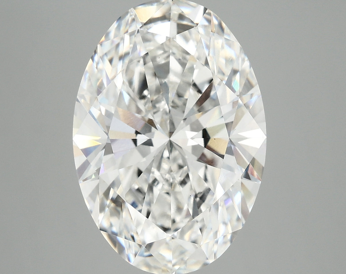 7.06 ct OV Lab-Grown Diamond · F / VS1 · IGI