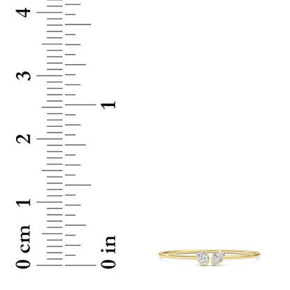 2CTW Oval Shaped Lab Grown Diamond (F/VS) Bracelet in 14K White Gold