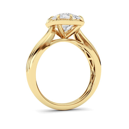 14K Yellow Gold Ring KJ02491R.CE-3-22F