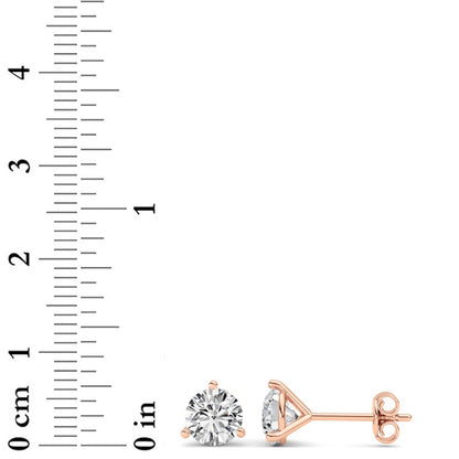 14K White Gold Earring KJ01724E.RD-3-21F