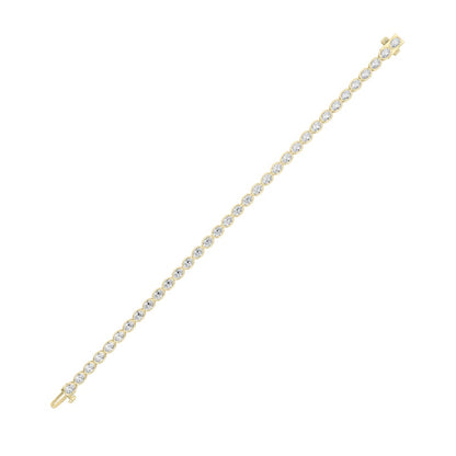 14K White Gold Bracelet KJ01856B.OV-5-21F