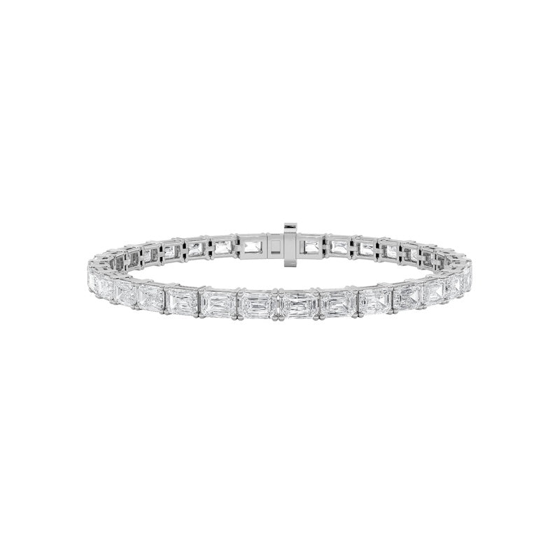 14K White Gold Bracelet KJ01991B.EM-15-21F