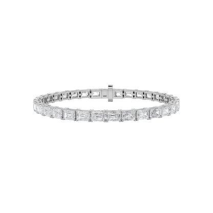 14K White Gold Bracelet KJ01991B.EM-15-21F