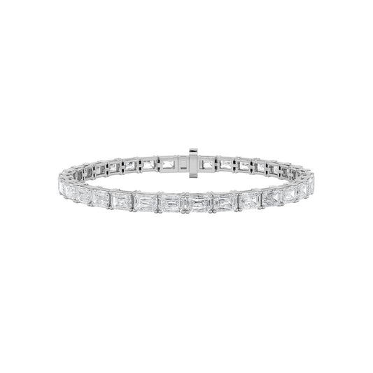 14K White Gold Bracelet KJ01991B.EM-5-21F