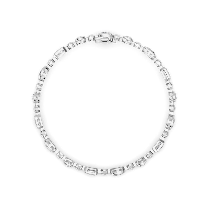 14K White Gold Bracelet KJ03210B.MX-5-21F