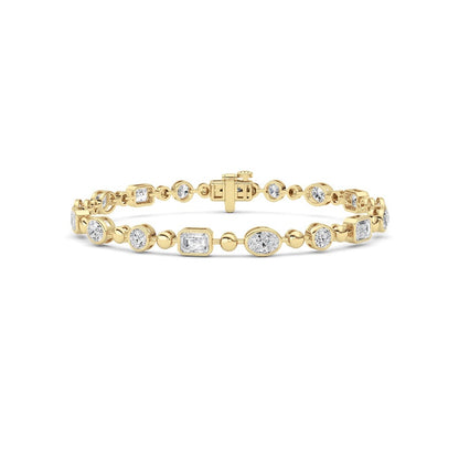 14K White Gold Bracelet KJ03210B.MX-5-21F