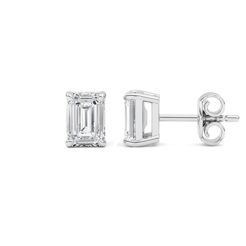 14K White Gold Earring KJ00206E.EM-2-21F