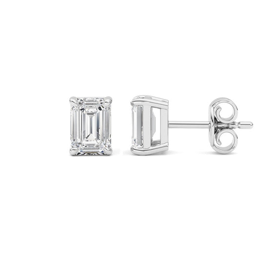 14K White Gold Earring KJ00206E.EM-2-21F