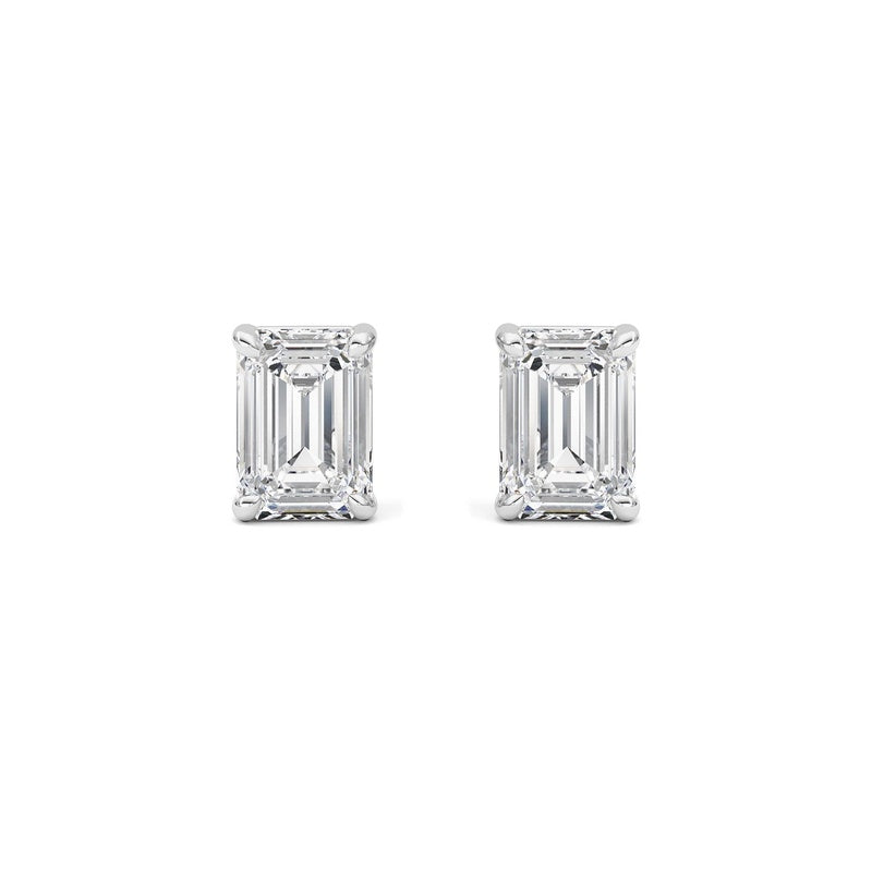 14K White Gold Earring KJ00206E.EM-2-21F