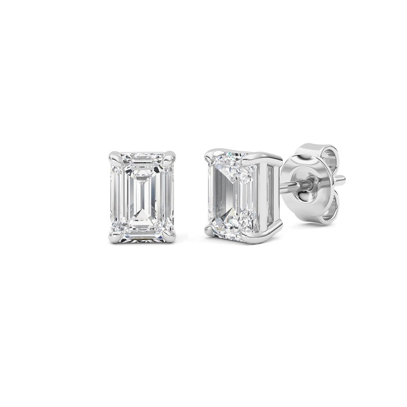 14K White Gold Earring KJ00206E.EM-2-21F