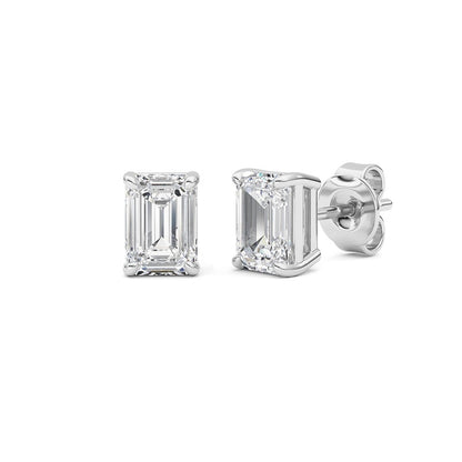 14K White Gold Earring KJ00206E.EM-2-21F