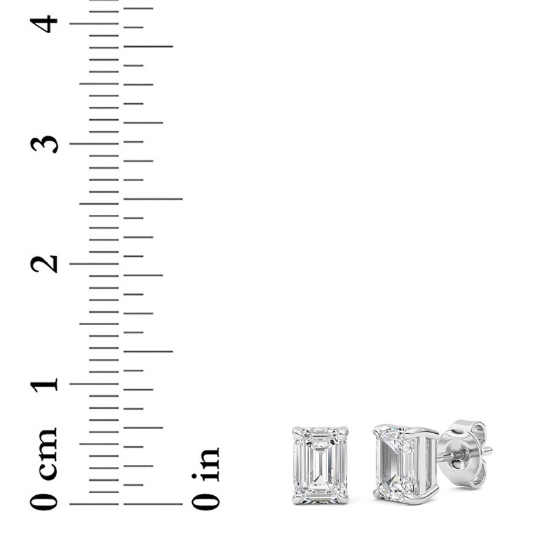 14K White Gold Earring KJ00206E.EM-2-21F