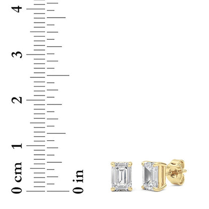 14K White Gold Earring KJ00206E.EM-2-21F
