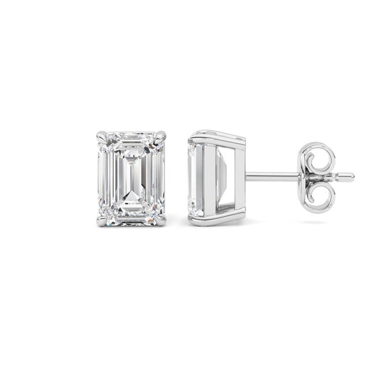 14K White Gold Earring KJ00206E.EM-4-21F