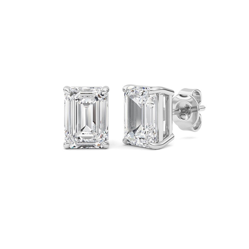14K White Gold Earring KJ00206E.EM-4-21F