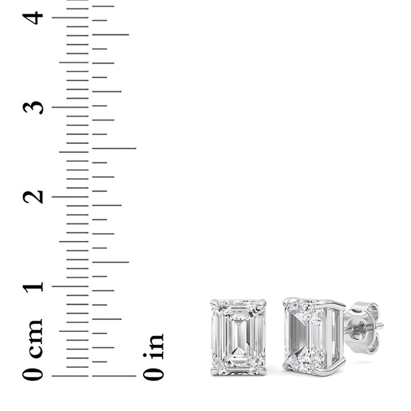 14K White Gold Earring KJ00206E.EM-4-21F