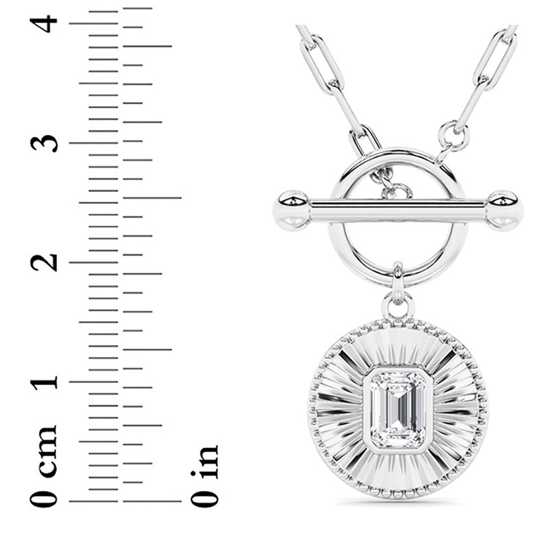 14K White Gold Necklace KJ03159N.EM-1-21F