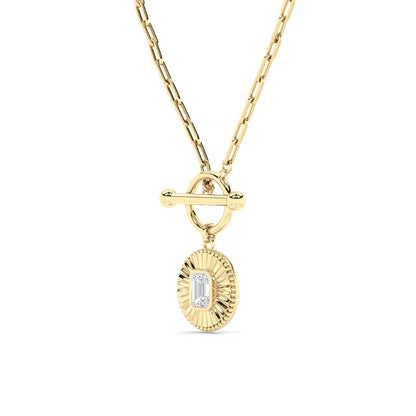 14K White Gold Necklace KJ03159N.EM-1-21F