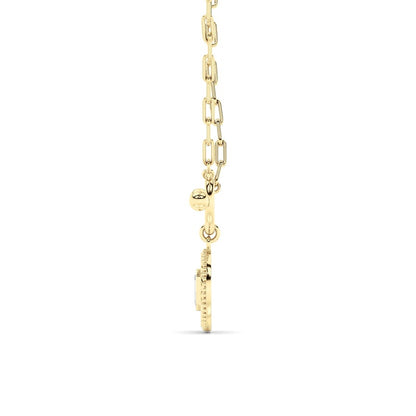 14K White Gold Necklace KJ03159N.EM-1-21F