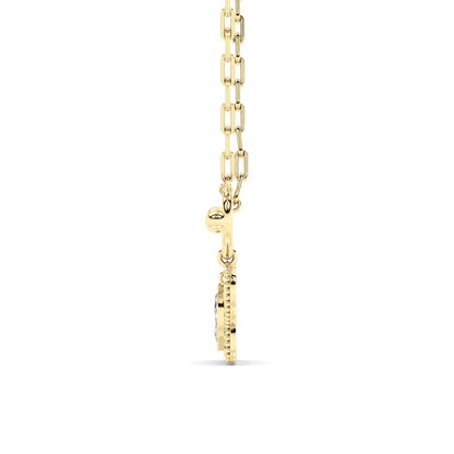 14K White Gold Necklace KJ03159N.MQ-1-21F