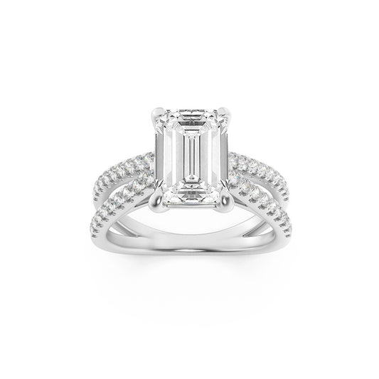 14K White Gold Ring KJ00749R.EM-2-21F