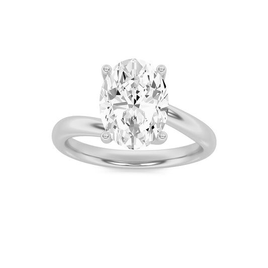 14K White Gold Ring KJ00774R.OV-3-21F