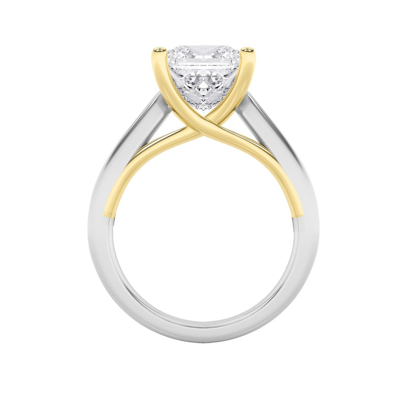 14K White Gold, 14K Yellow Gold Ring KJ00973R.PR-2-24F