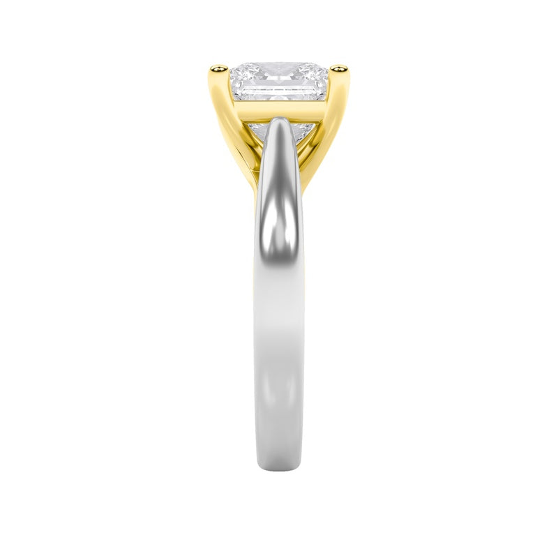 14K White Gold, 14K Yellow Gold Ring KJ00973R.PR-2-24F