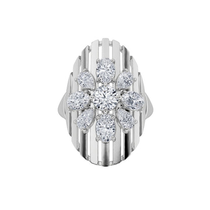 14K White Gold Ring KJ01893R.RD-2-21F