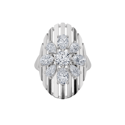 14K White Gold Ring KJ01893R.RD-2-21F