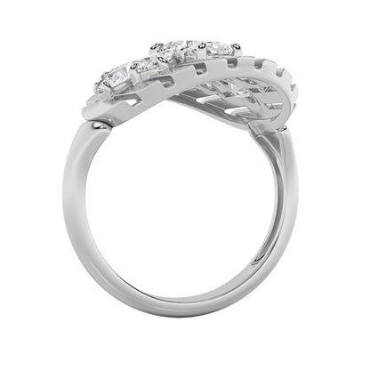 14K White Gold Ring KJ01893R.RD-2-21F