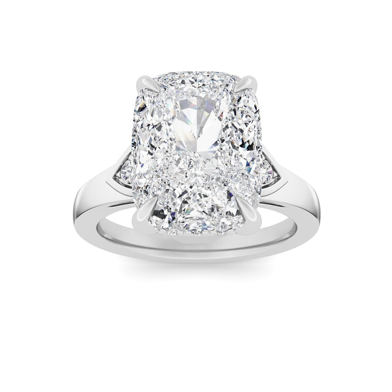 14K White Gold Ring KJ02018R.CE-4.25-21F