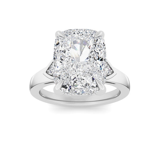 14K White Gold Ring KJ02018R.CE-4.25-21F