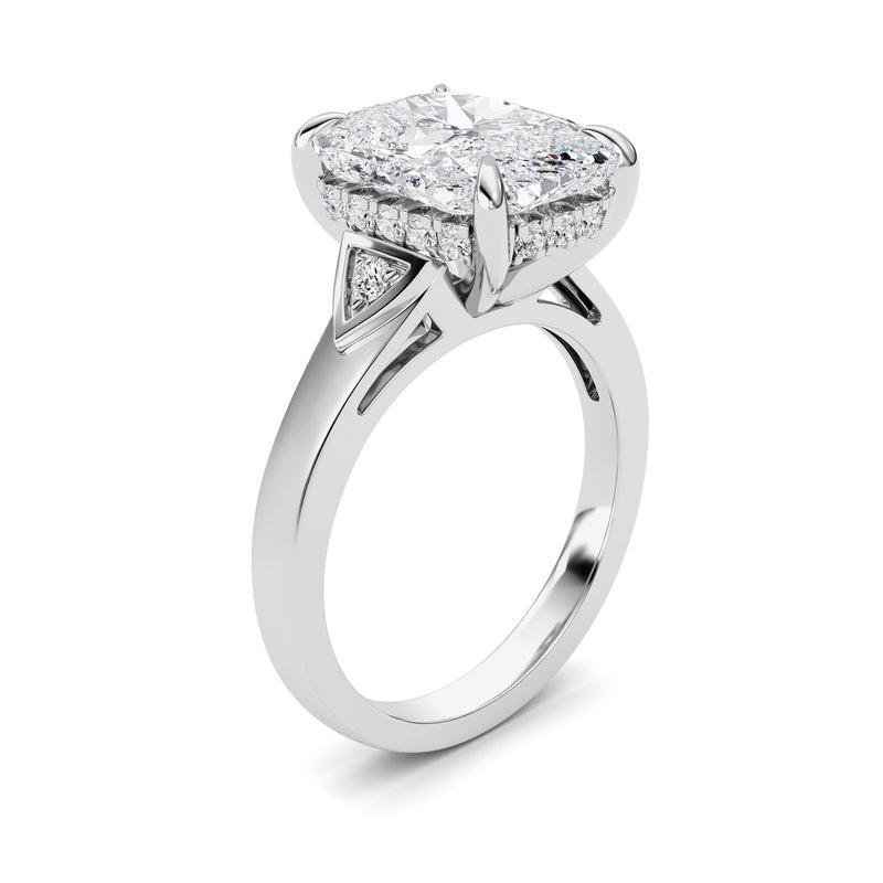 14K White Gold Ring KJ02018R.CE-4.25-21F