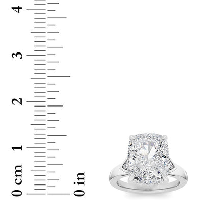 14K White Gold Ring KJ02018R.CE-4.25-21F