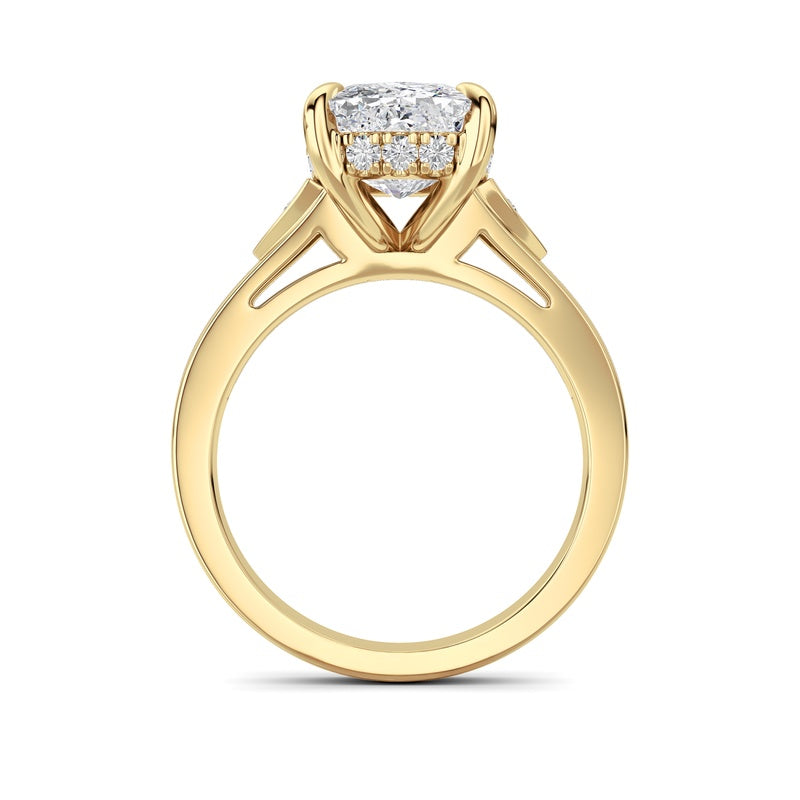 14K White Gold Ring KJ02018R.CE-4.25-21F