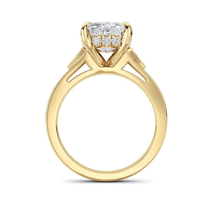14K White Gold Ring KJ02018R.CE-4.25-21F