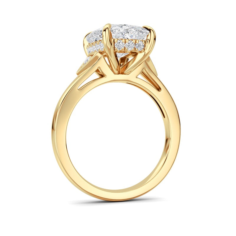 14K White Gold Ring KJ02018R.CE-4.25-21F