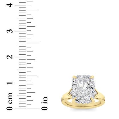 14K White Gold Ring KJ02018R.CE-4.25-21F