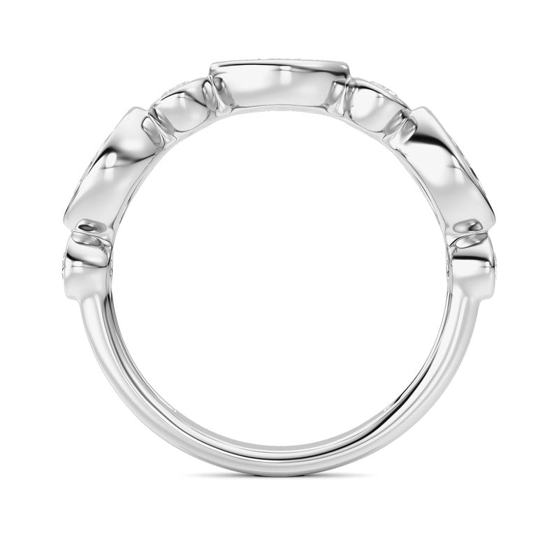14K White Gold Ring KJ02348R.MQ-1-21F