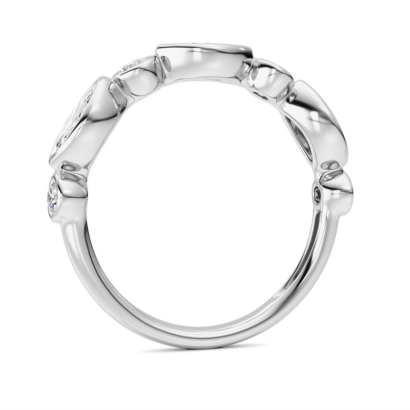 14K White Gold Ring KJ02348R.MQ-1-21F