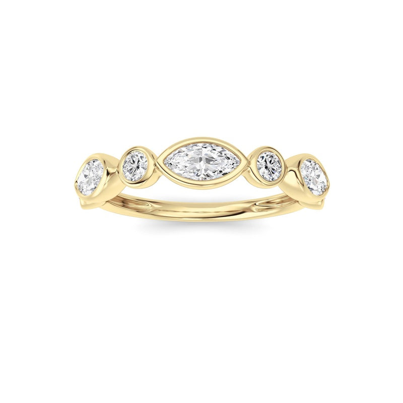 14K White Gold Ring KJ02348R.MQ-1-21F