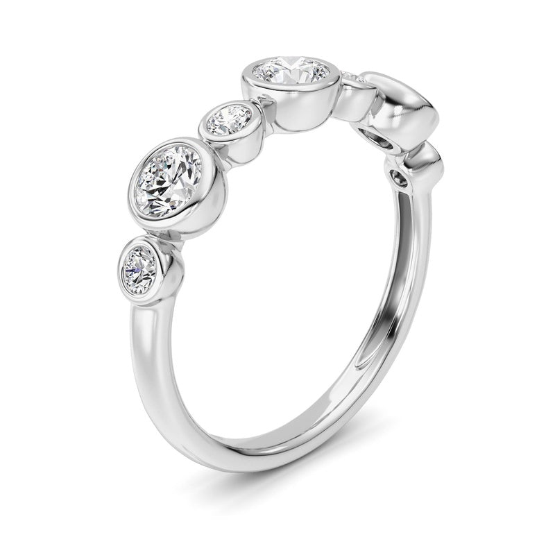 14K White Gold Ring KJ02357R.RD-1-21F