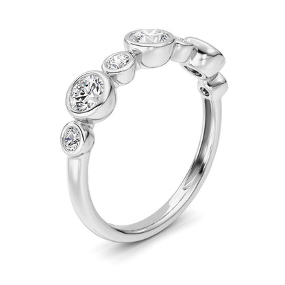 14K White Gold Ring KJ02357R.RD-1-21F