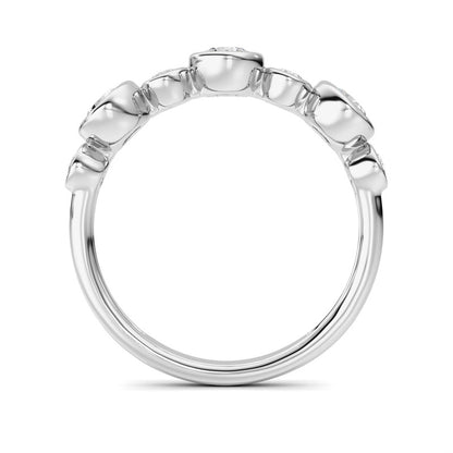14K White Gold Ring KJ02357R.RD-1-21F